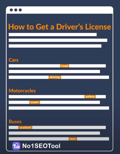 What is SEO and How Does it Work example driving license