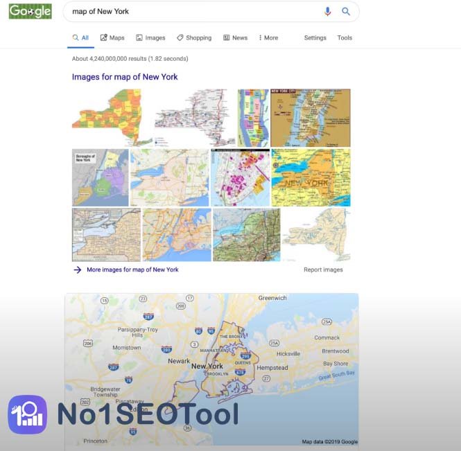 What is SEO and How Does it Work example map of new York